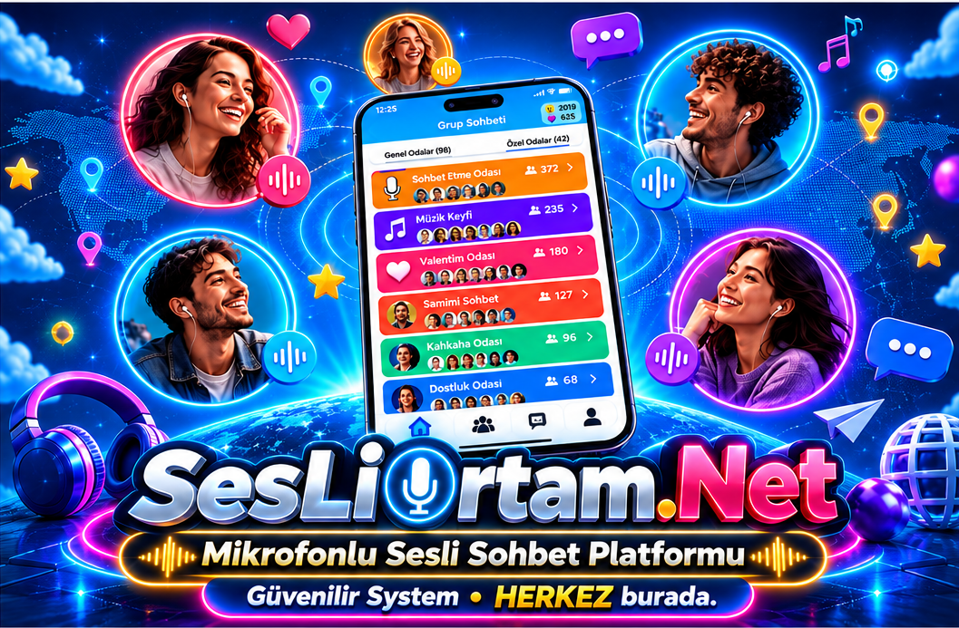 En Yeni Sesli sohbet siteleri